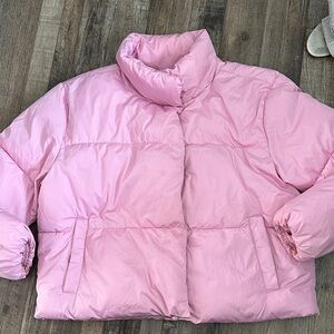 old navy puffer jacket